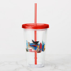 Verre En Acrylique Super-Animaux de patrouille Metropolis