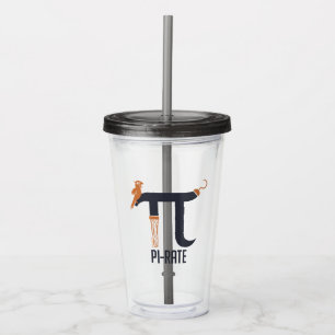 Verre En Acrylique Symbole de pirate