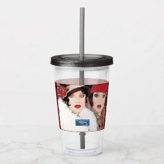Verre En Acrylique Tasse à boire 1 Burg(Winter Red 2) RFPMDesigns 202