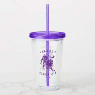 Verre En Acrylique Tasse classique de boissons de lionne