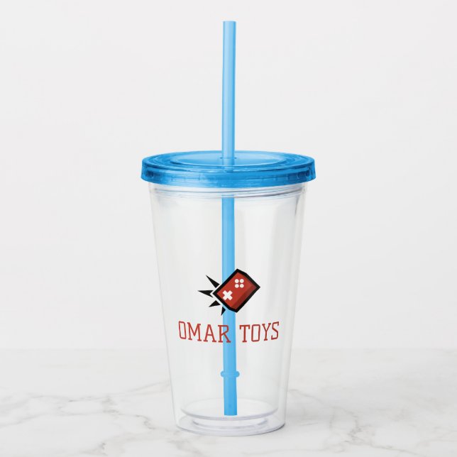 Verre En Acrylique Tasse de JOUETS d'OMAR (Devant)