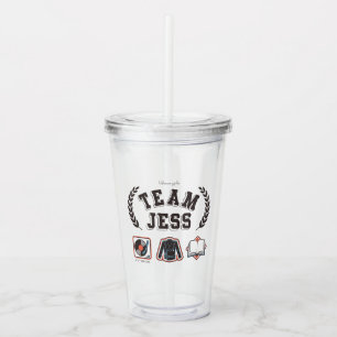 Verre En Acrylique Team Jess Conception Gilmore Girls