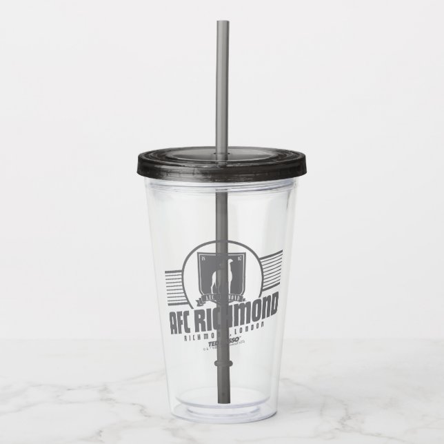 Verre En Acrylique Ted Lasso | AFC Richmond Athletic Stripe Graphic (Devant)