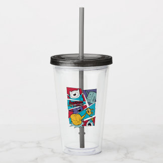 Verre En Acrylique Temps d'aventure | Graphique du panneau d'action