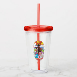 Verre En Acrylique The Suicide Squad Peacemaker Flowers & Sunshine