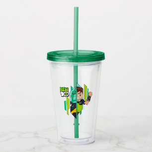 Verre En Acrylique Transformation de l'ADN de Ben 10 Diamondhead