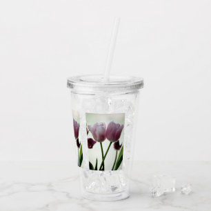 Verre En Acrylique Tulipes 3259