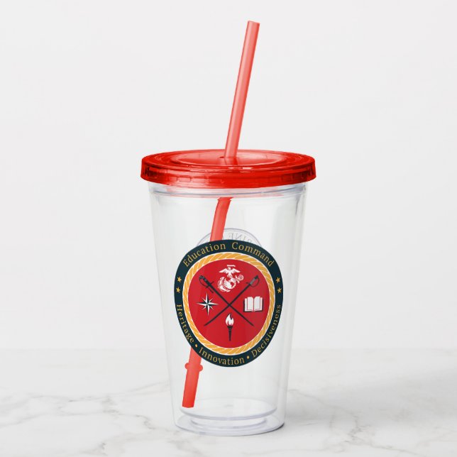 Verre En Acrylique Tumbler acrylique MCU (Dos)