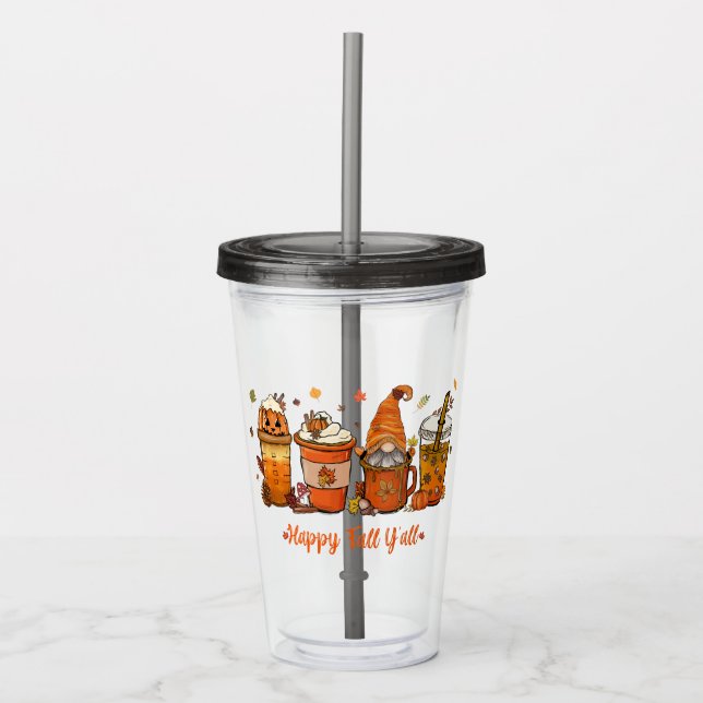 Verre En Acrylique Tumbler Halloween (Devant)