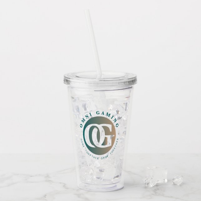 Verre En Acrylique Tumbler Omni Gaming (Devant glace)