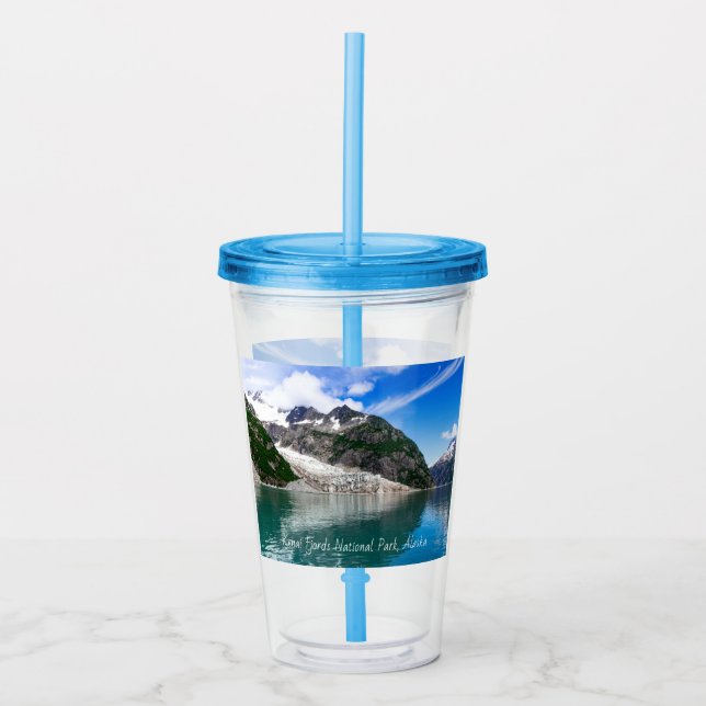 Verre En Acrylique Tumbler Souvenir d'Alaska (Devant)