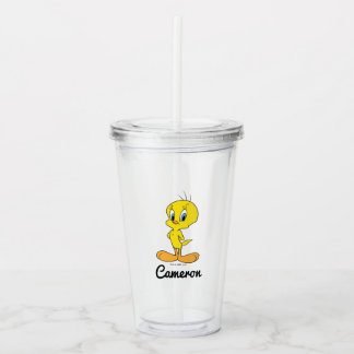 Verre En Acrylique TWEETY™ | Oiseau intelligent