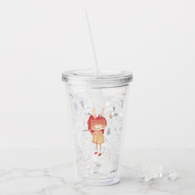 Verre En Acrylique Un jardin dans mon coeur (Devant glace)