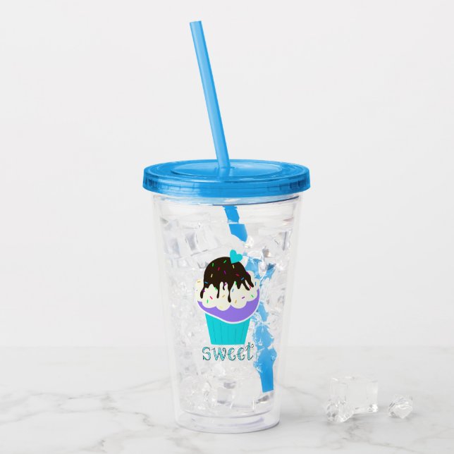 Verre En Acrylique Une coupe pleine de douceur (Devant glace)