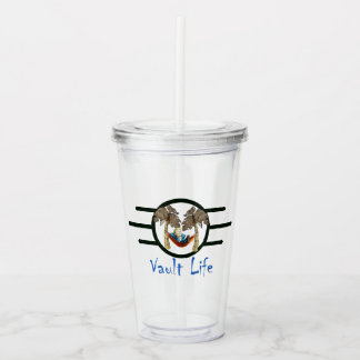 Verre En Acrylique Vault Life Tumbler