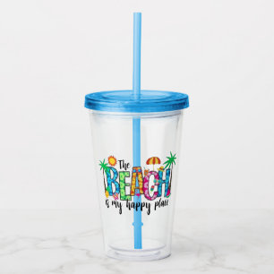Verre En Acrylique vibes de plage tasses
