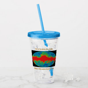 Verre En Acrylique Voile Galaxy Voie Lactée sur l'univers WMAP
