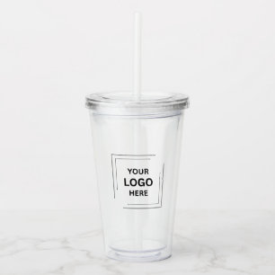 Verre En Acrylique Votre Logo Cadeaux d'entreprise Professionnels p