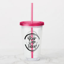 Votre logo ici Tumbler acrylique