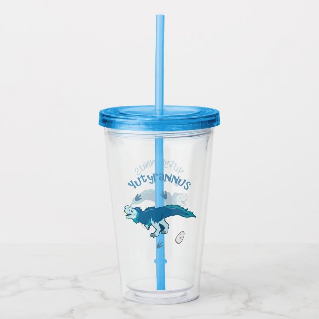 Verre En Acrylique Yutyrannus mignon (Devant)