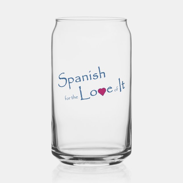 Verre en forme de canette (Recto)