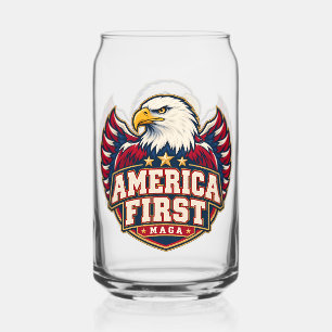 Verre en forme de canette Eagle Varsity America d'