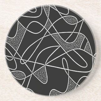 Verre En Grès COULEURS ATOMIQUES des années 1950 des dessous de