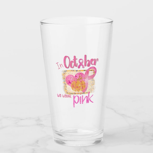 Verre En Octobre Nous Portons Rose (Devant)