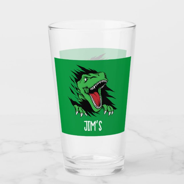 Verre Enfants dinosaures (Devant)