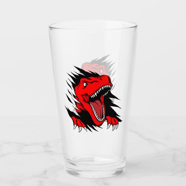 Verre Enfants dinosaures (Devant)