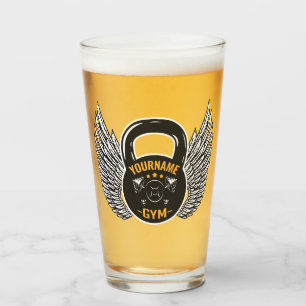 Verre Entraîneur de fitness GYM personnalisé Kettlebell