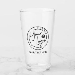 Verre Entreprise de logo de marque personnalisée