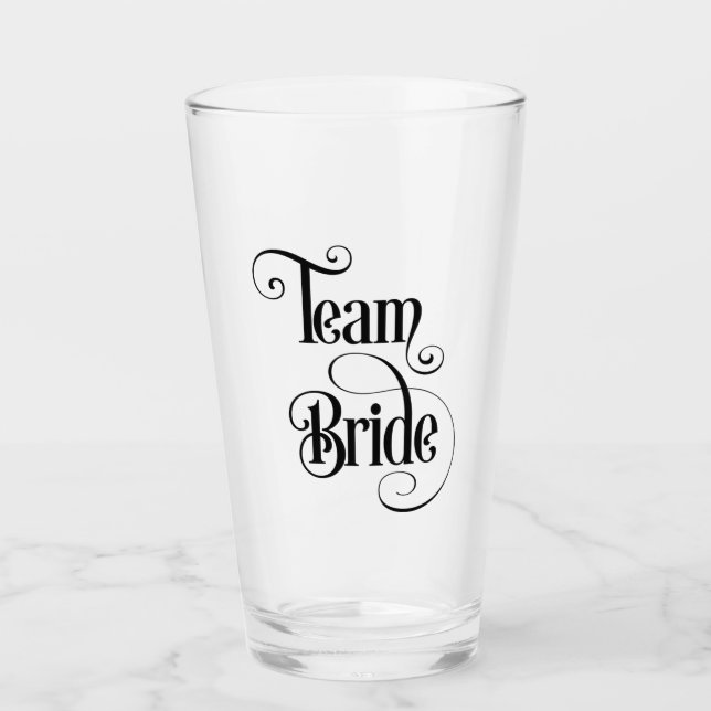 Verre Épouse d'équipe (Devant)