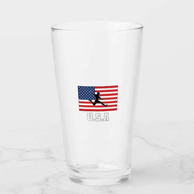 Verre Équipe cycliste USMNT (Devant)