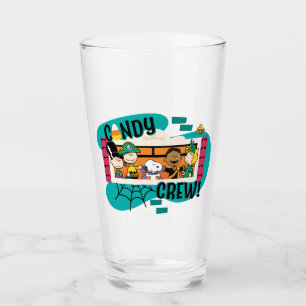 Verre Équipe de bonbons Gang de Peanuts Halloween