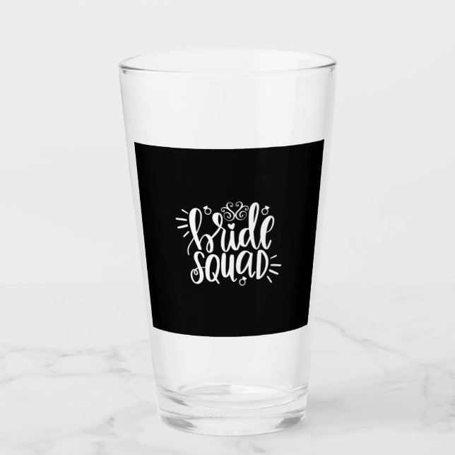 Verre  | Équipe de mariées (Devant)
