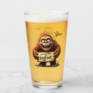 Verre Équipe de recherche de photos de Bigfoot Sasquatch