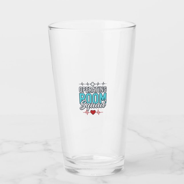 Verre Équipe de salle d'opération Conception de maillot  (Devant)