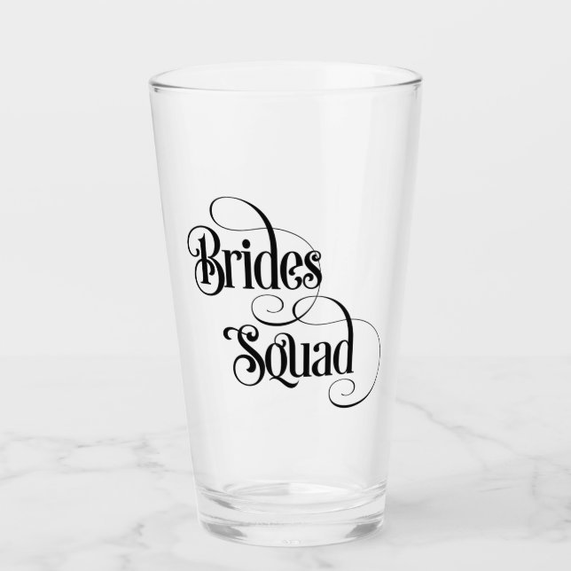 Verre Équipe des épouses (Devant)