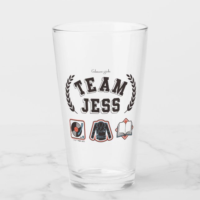 Verre Équipe Jess Gilmore Girls Design (Devant)