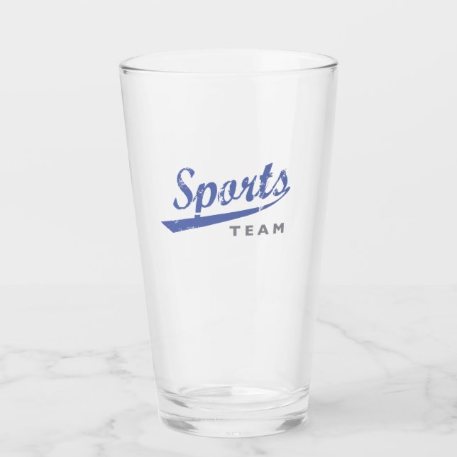 Verre Équipe sportive générique (Devant)