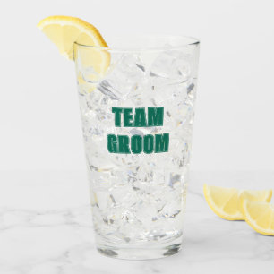 Verre Équipe Verte Enterrement de Vie de Garçon