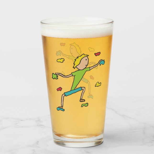 Verre Escalade intérieure (Devant (rempli))