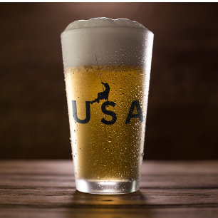 Verre ESCALADE montagneuse des États-Unis