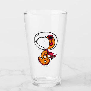 Verre ESPACE Astronaute de Snoopy