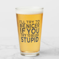 Essayer d'être plus gentil nom personnalisé