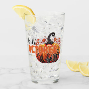 Verre Est-Ce Encore Octobre ? - Citrouille gothique Éffr