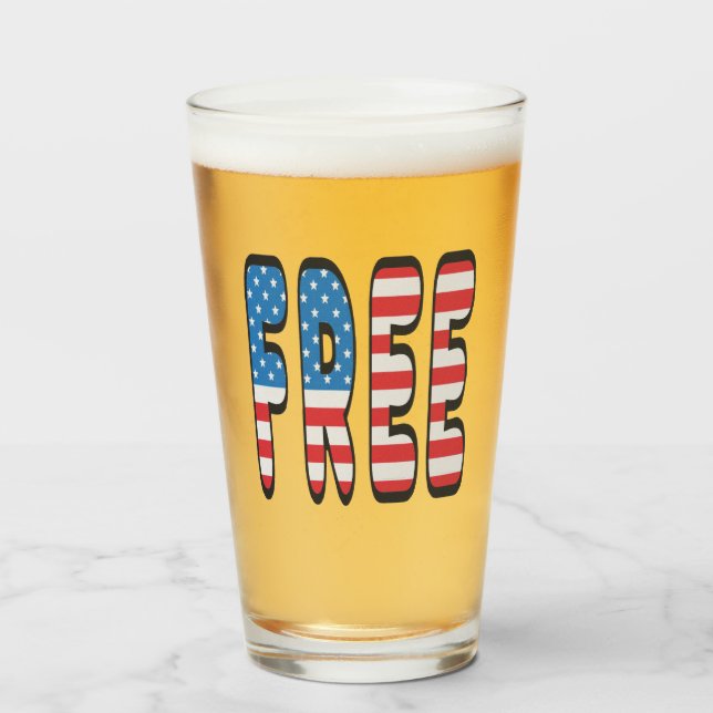 Verre États-Unis gratuits (Devant (rempli))
