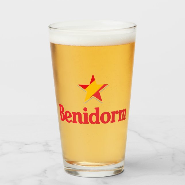 Verre Étoiles d'Espagne – Benidorm (Devant (rempli))