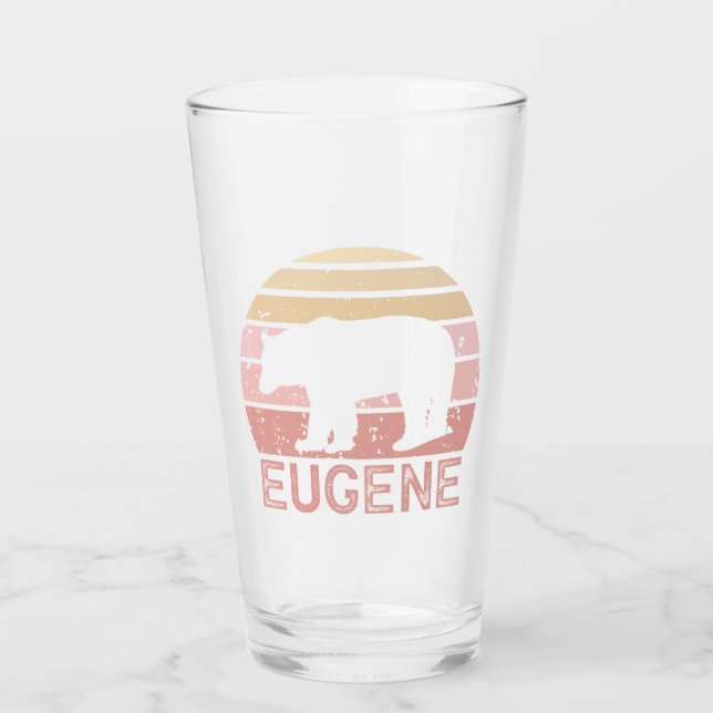 Verre Eugene Oregon Ours Rétro (Devant)